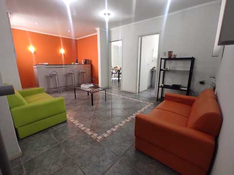 Sala de espera e café